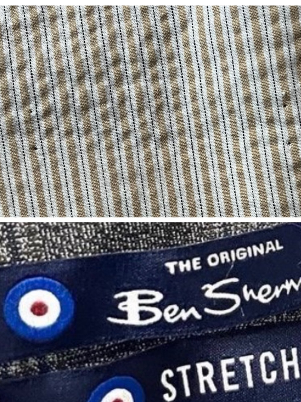 Ben Sherman Sear Sucker Blazer - Picture 11 of 12
